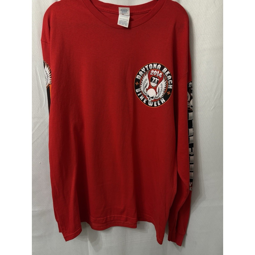 2014 Daytona Bike‎ Week Long Sleeve Mens T-Shirt Size XL